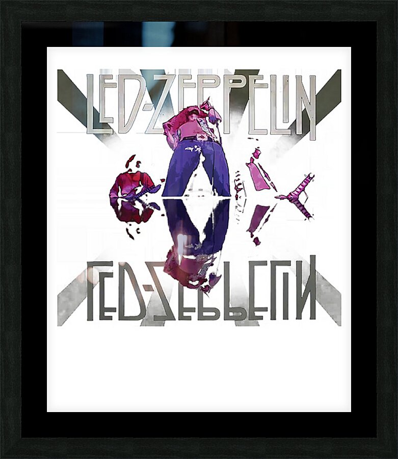 Led Zeppelin 24 Picture Frame print