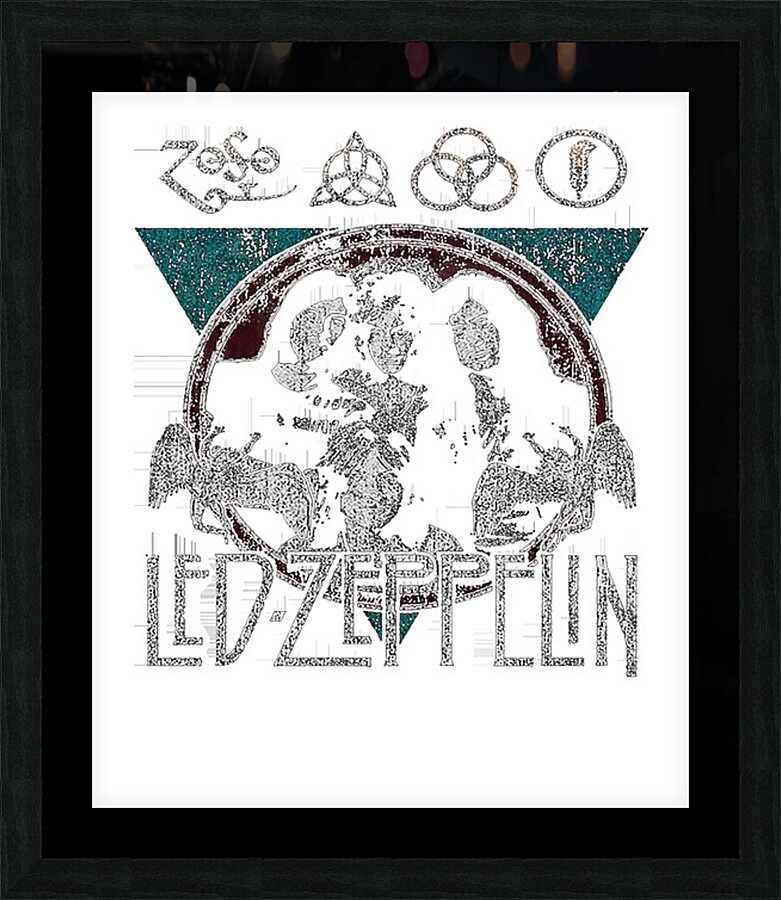 Led Zeppelin 25 Picture Frame print