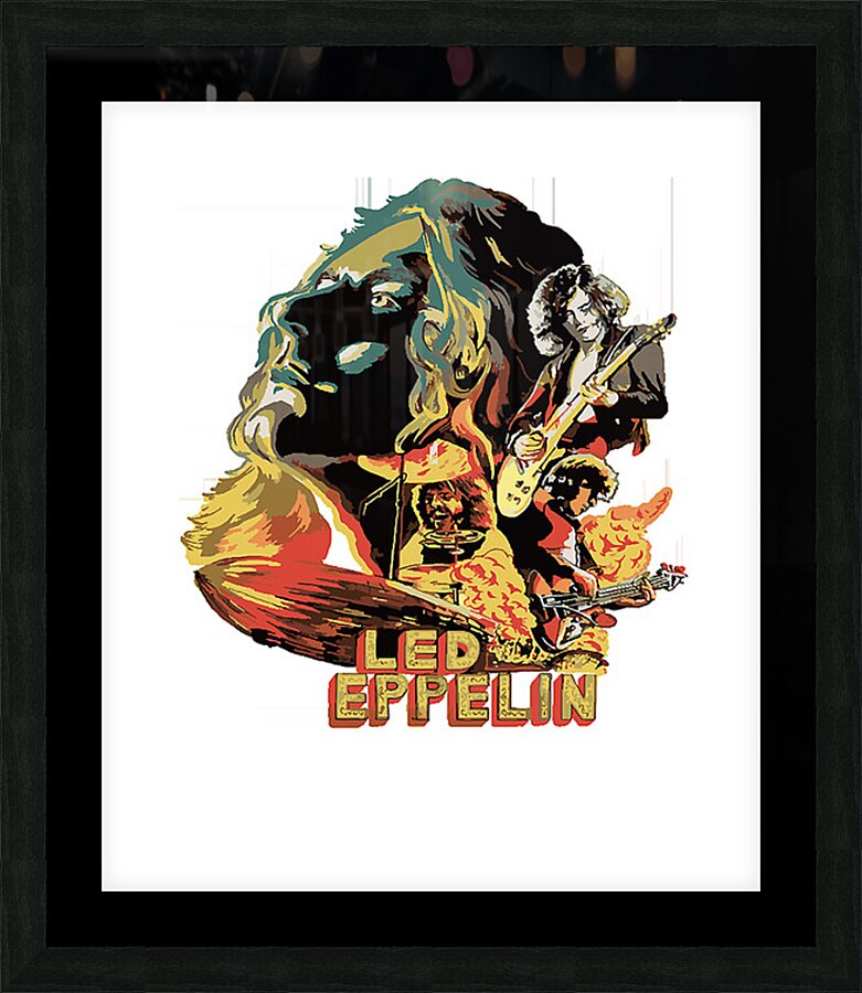 Led Zeppelin 26 Picture Frame print