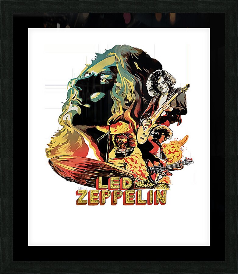 Led Zeppelin 27 Picture Frame print