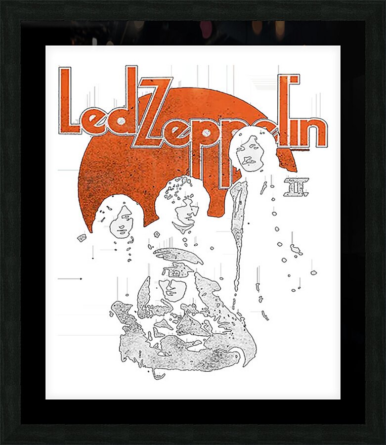 Led Zeppelin 33 Picture Frame print
