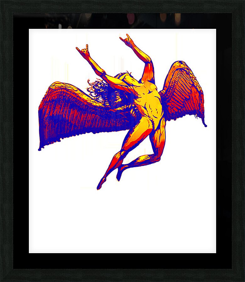 Led Zeppelin 40 Picture Frame print