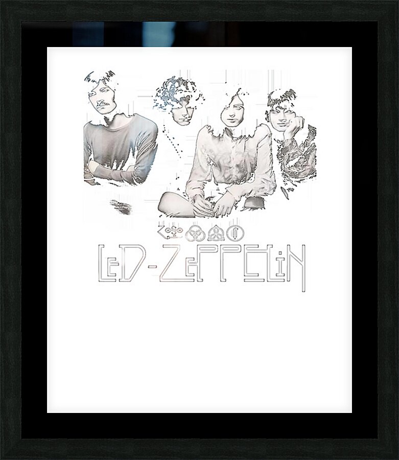 Led Zeppelin 51 Picture Frame print