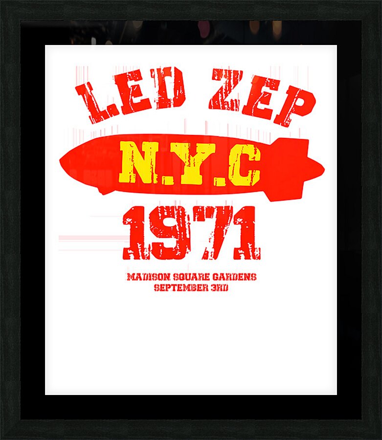 Led Zeppelin 55 Picture Frame print