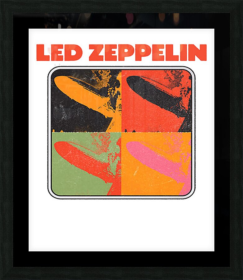 Led Zeppelin 58 Picture Frame print