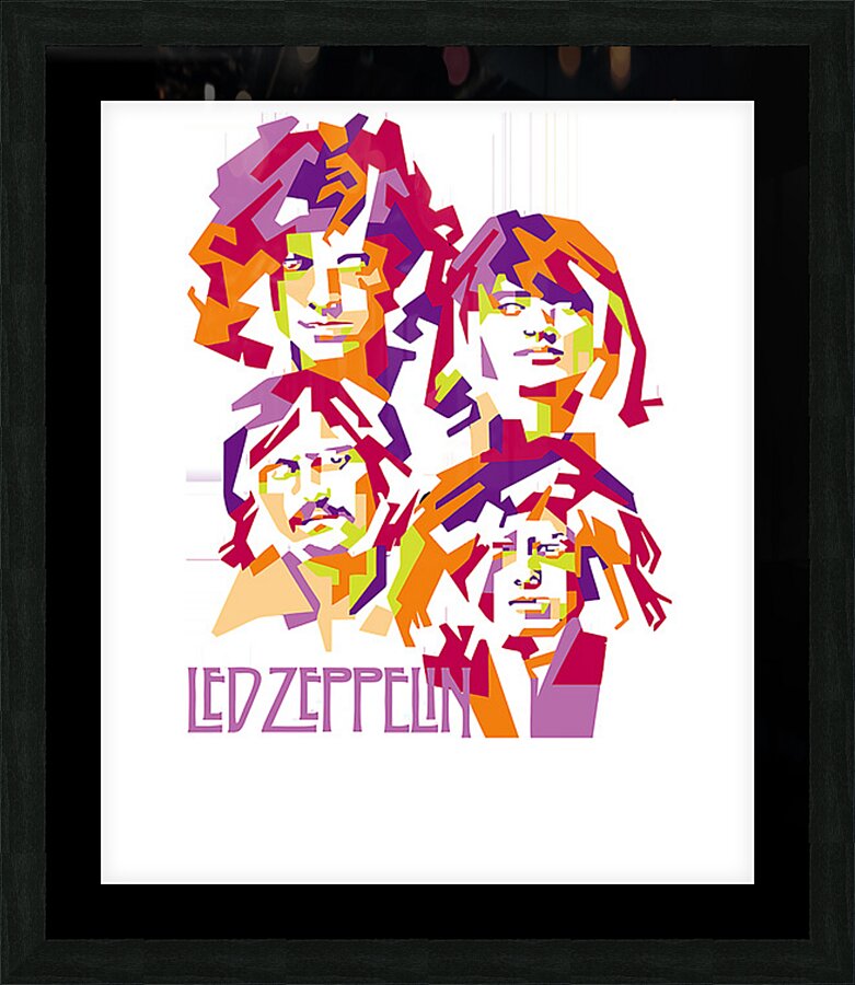 Led Zeppelin 60 Picture Frame print