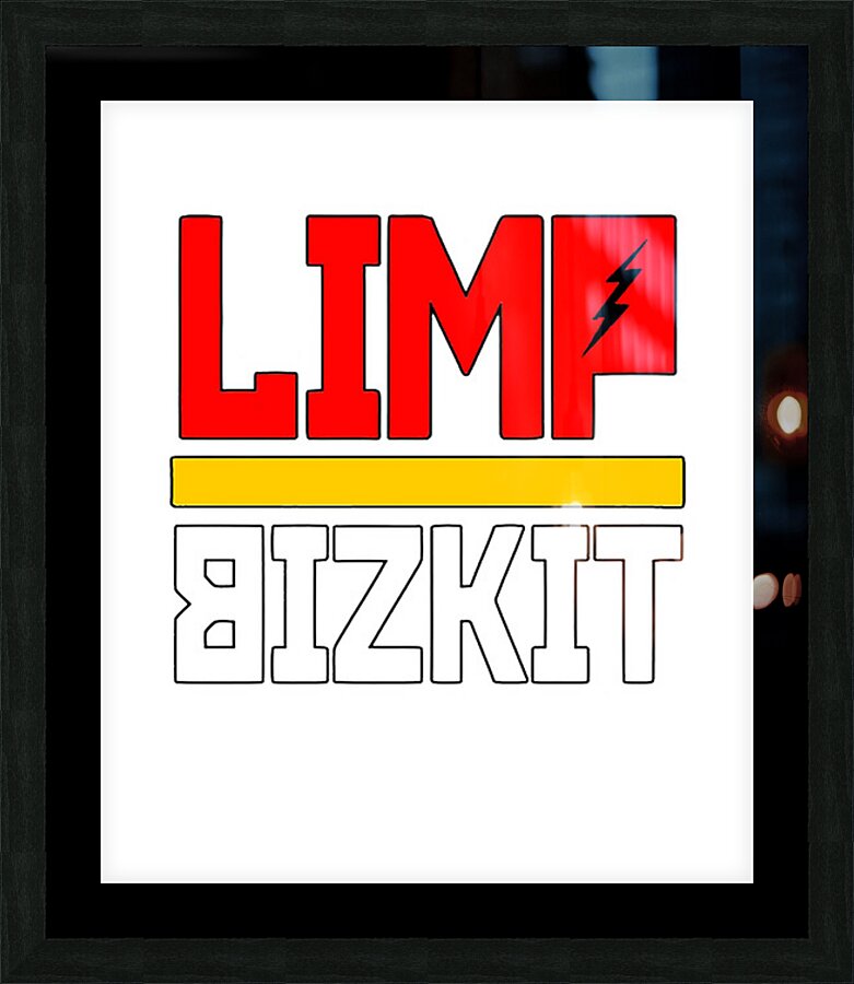 Limp Bizkit 21 Picture Frame print