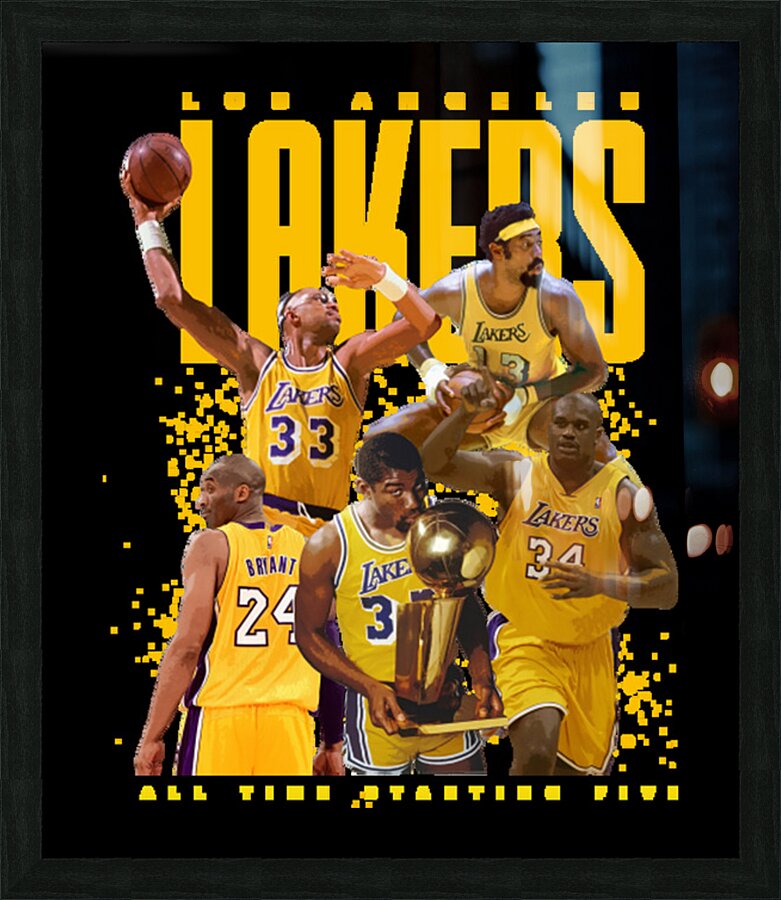 Los Angeles Lakers 21 Picture Frame print