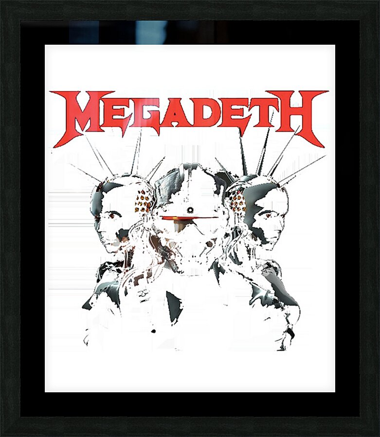 Megadeth 1 Picture Frame print