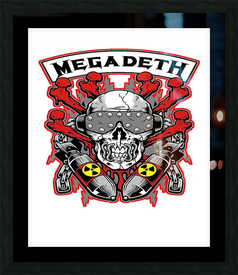 Megadeth 23 Picture Frame print
