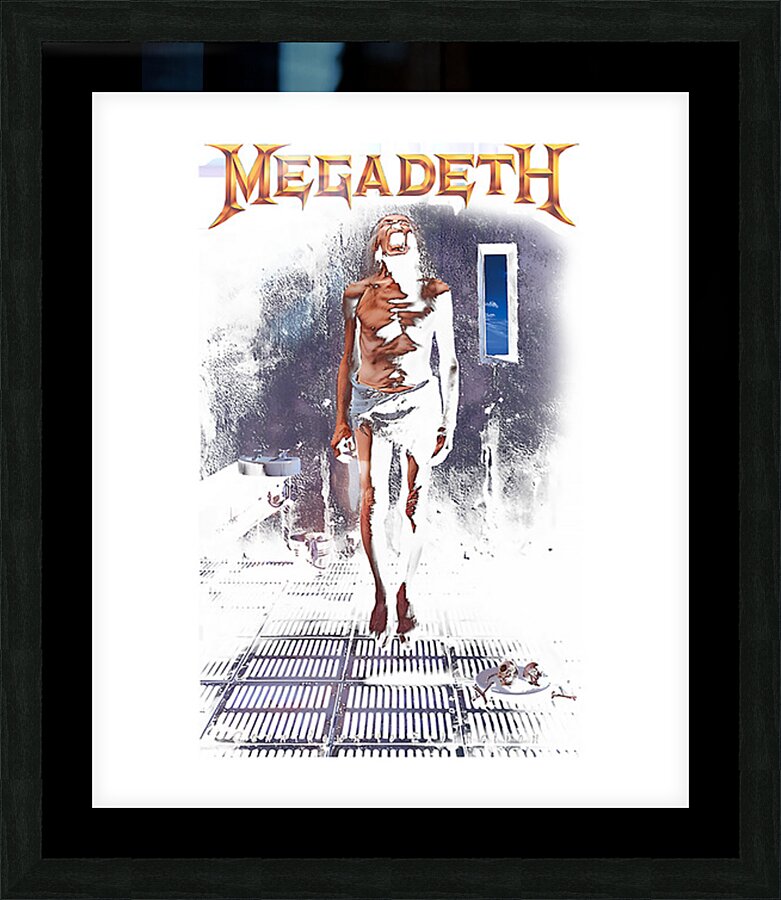 Megadeth 25 Picture Frame print