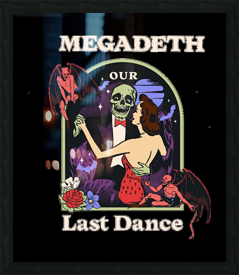 Megadeth 27 Picture Frame print