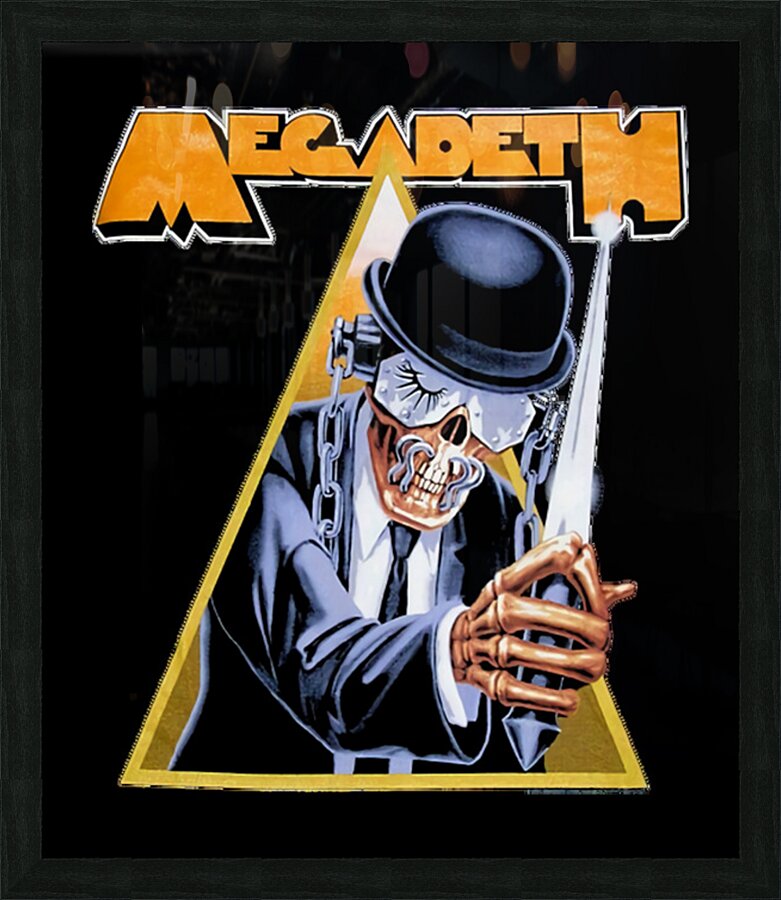Megadeth 29 Picture Frame print
