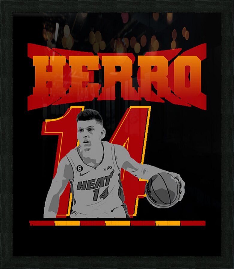Miami Heat 21 Picture Frame print