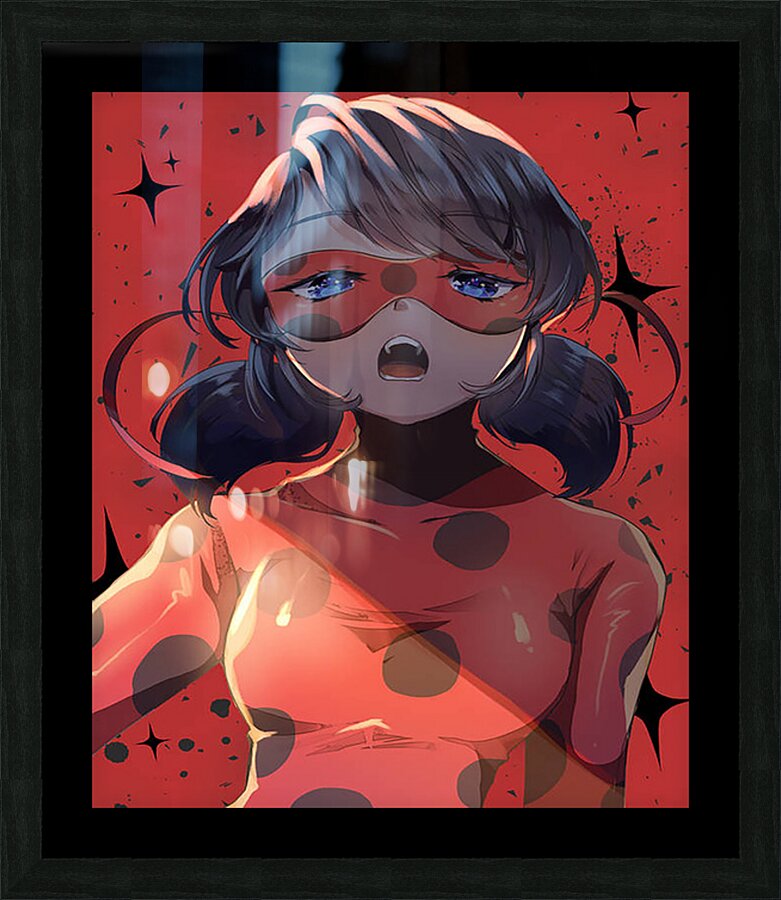 Miraculous 9 Picture Frame print