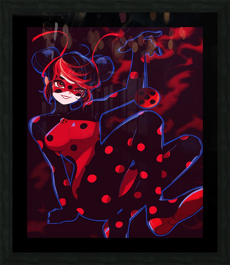 Miraculous 10 Picture Frame print