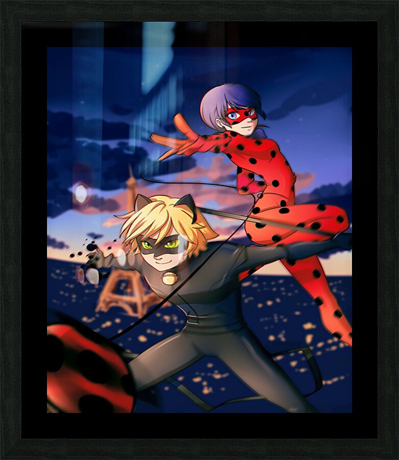 Miraculous 15 Picture Frame print