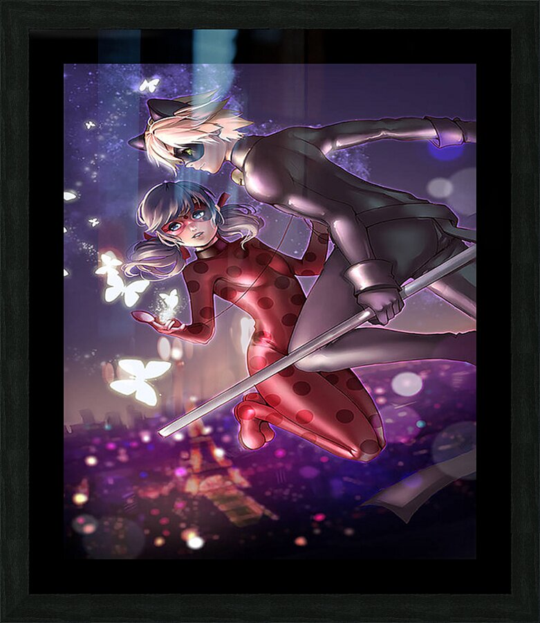 Miraculous 16 Picture Frame print