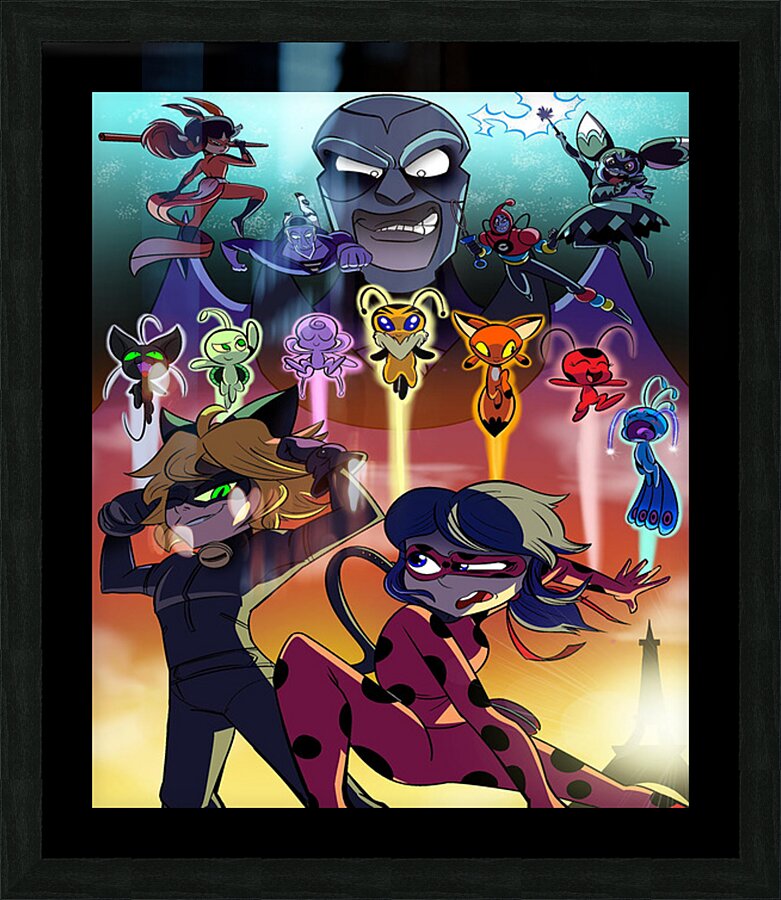 Miraculous 18 Picture Frame print