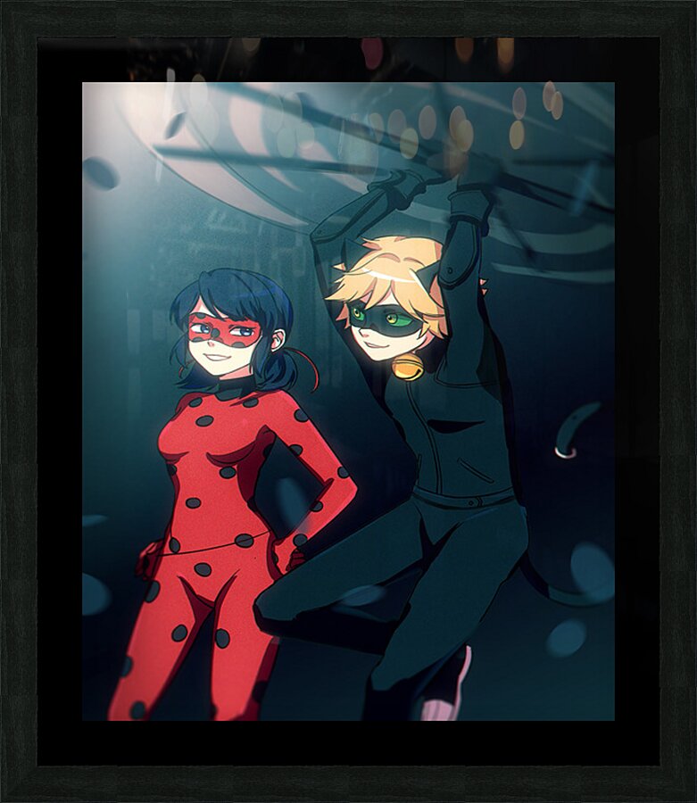 Miraculous 34 Picture Frame print