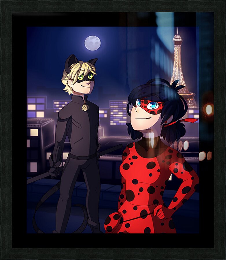 Miraculous 35 Picture Frame print