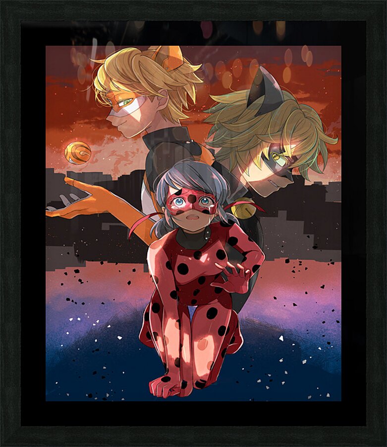 Miraculous 37 Picture Frame print