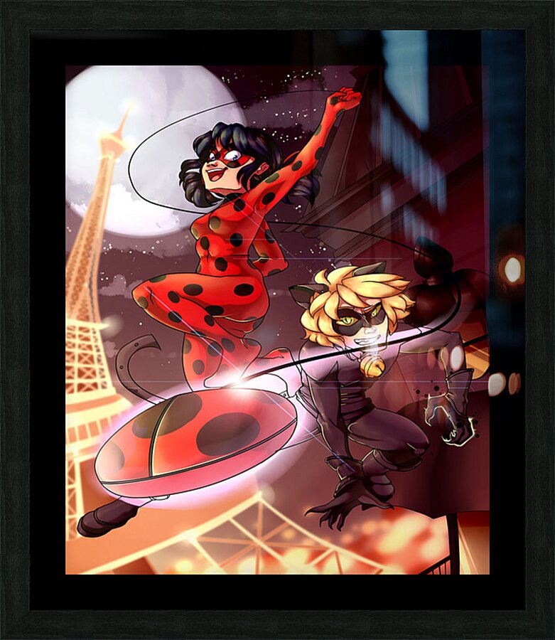 Miraculous 40 Picture Frame print
