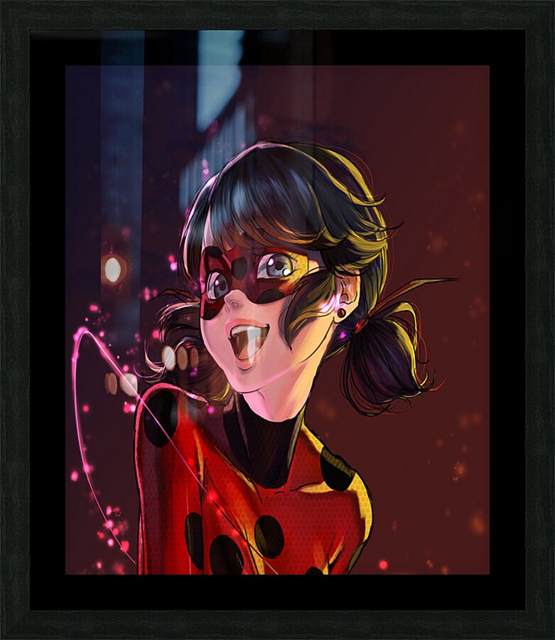 Miraculous 45 Picture Frame print