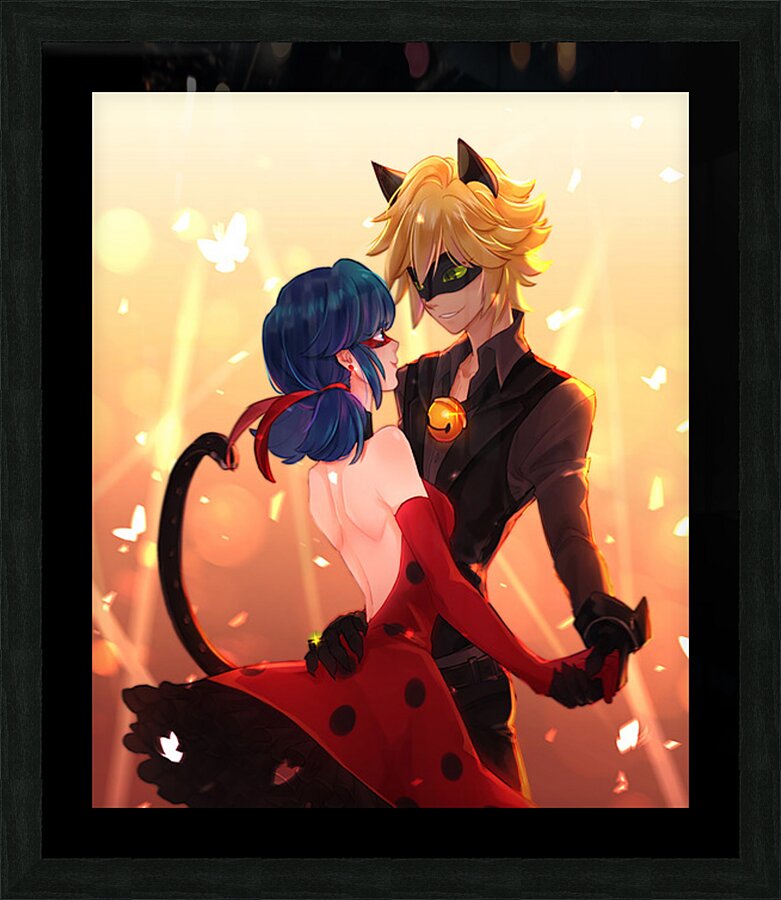 Miraculous 48 Picture Frame print
