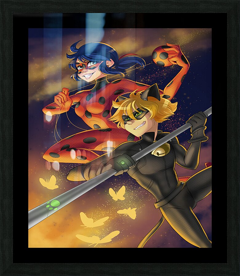 Miraculous 53 Picture Frame print