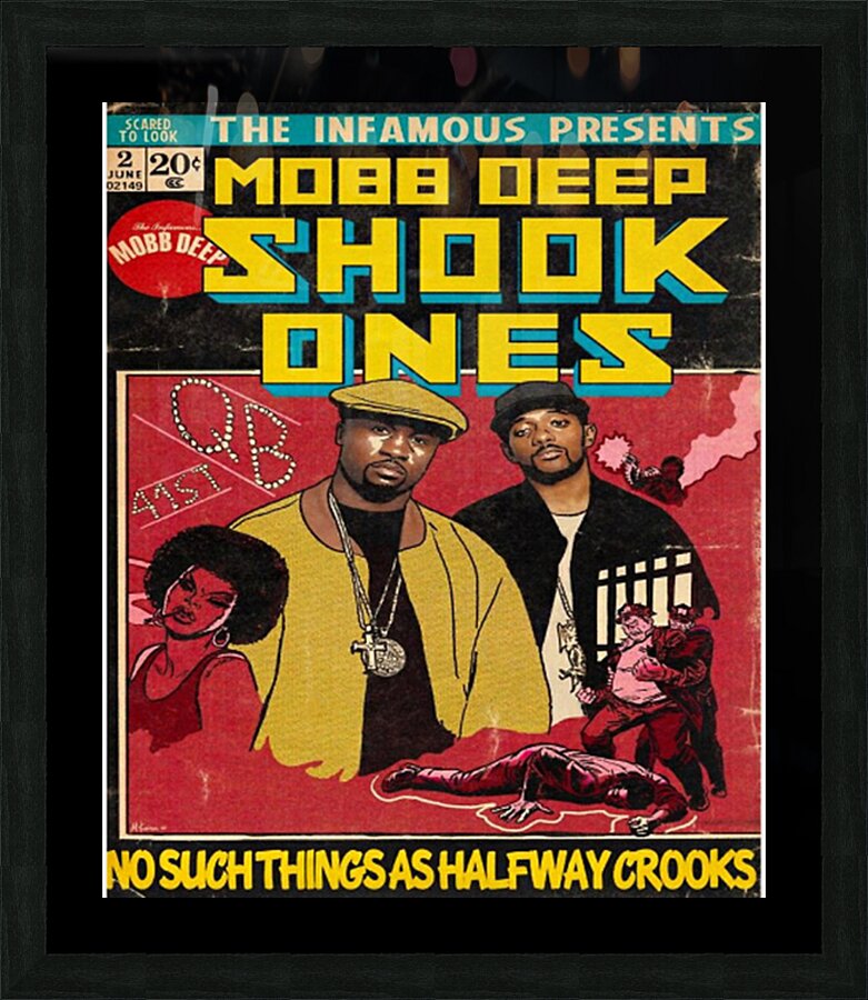 mobb deep 23 Picture Frame print