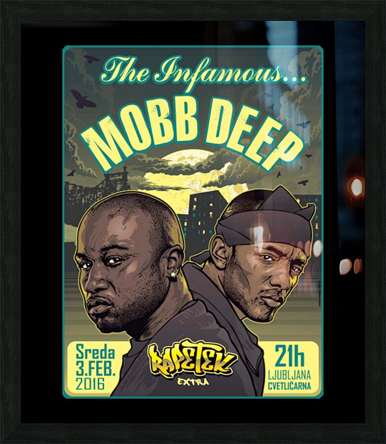 mobb deep 36 Picture Frame print