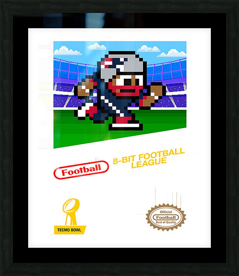 New England Patriots 4 Picture Frame print