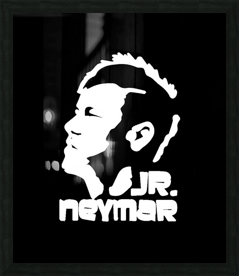 Neymar 4 Picture Frame print