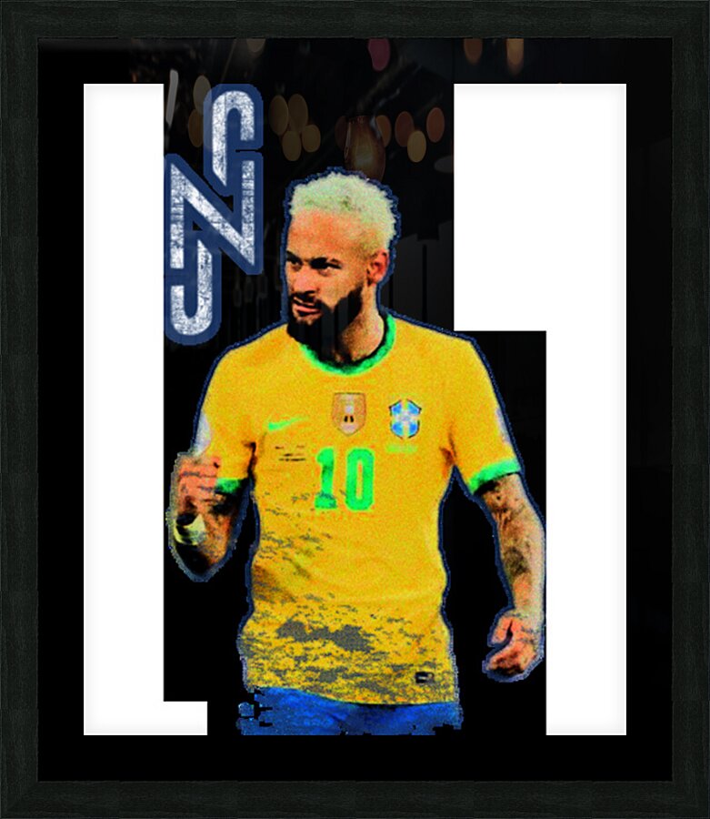 Neymar 11 Picture Frame print