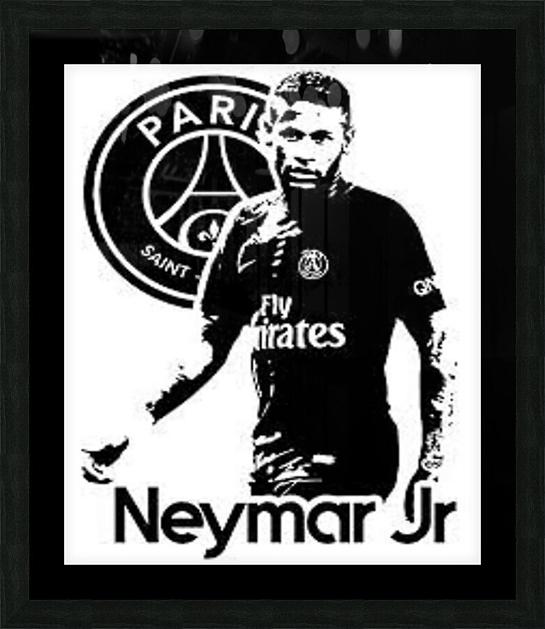 Neymar 13 Picture Frame print