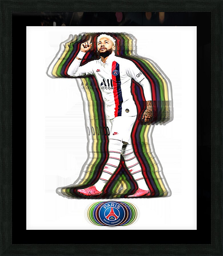 Neymar 19 Picture Frame print