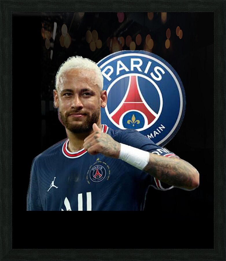 Neymar 20 Picture Frame print