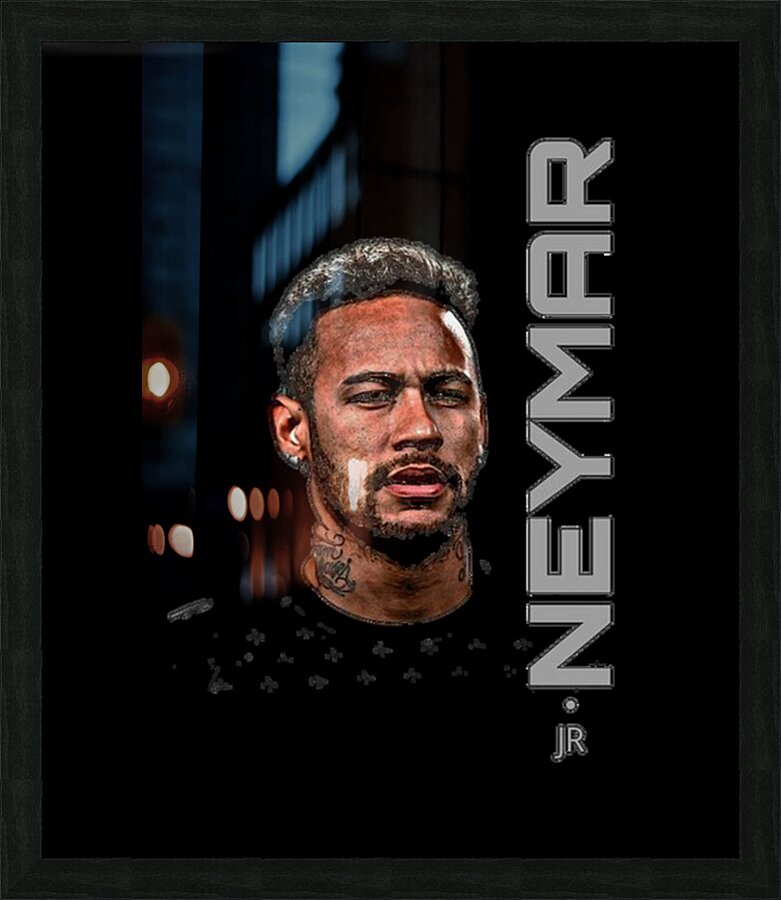 Neymar 28 Picture Frame print