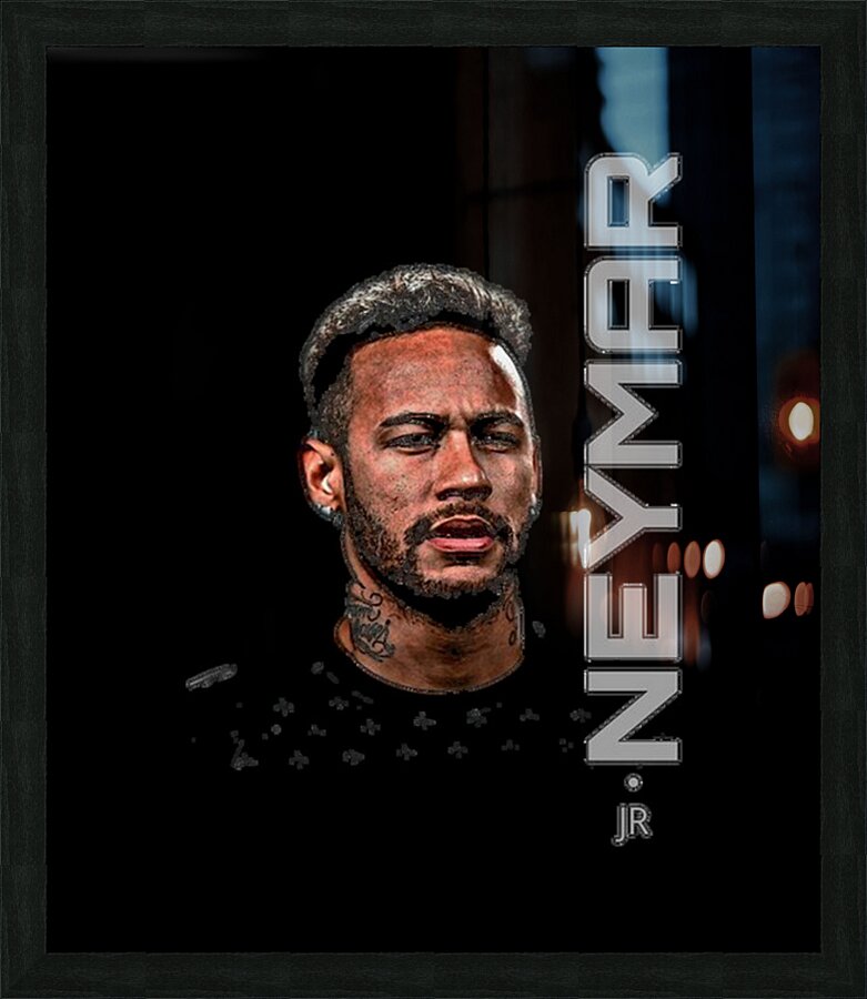 Neymar 31 Picture Frame print