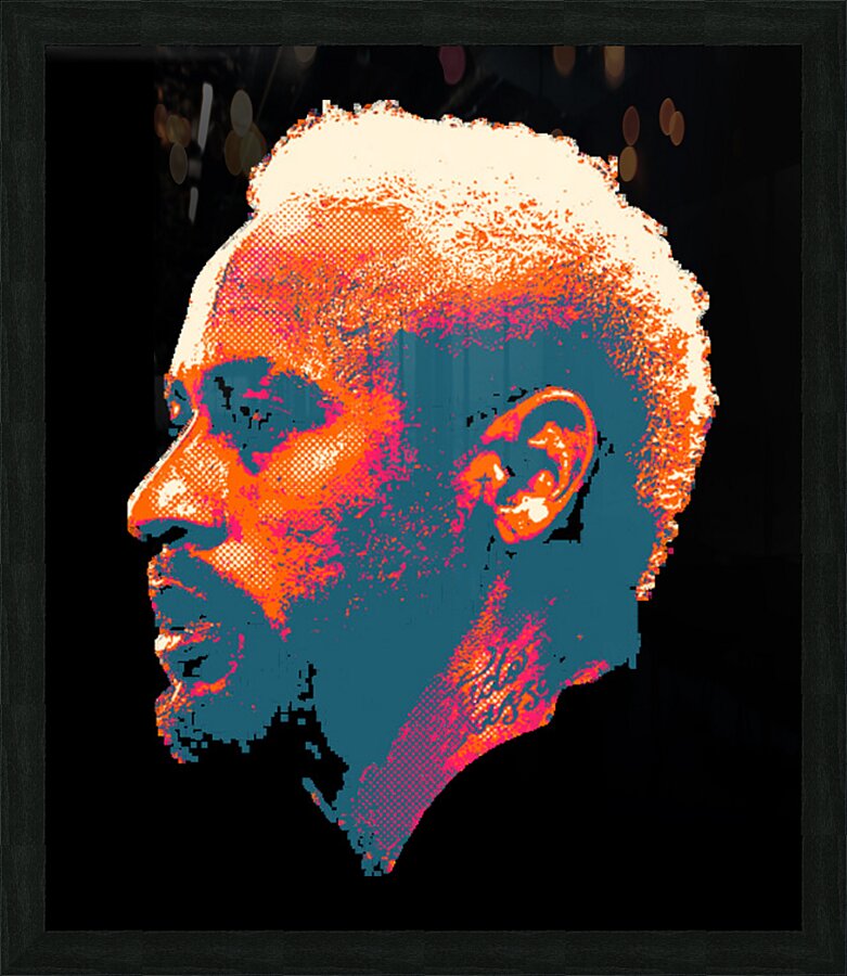 Neymar 32 Picture Frame print