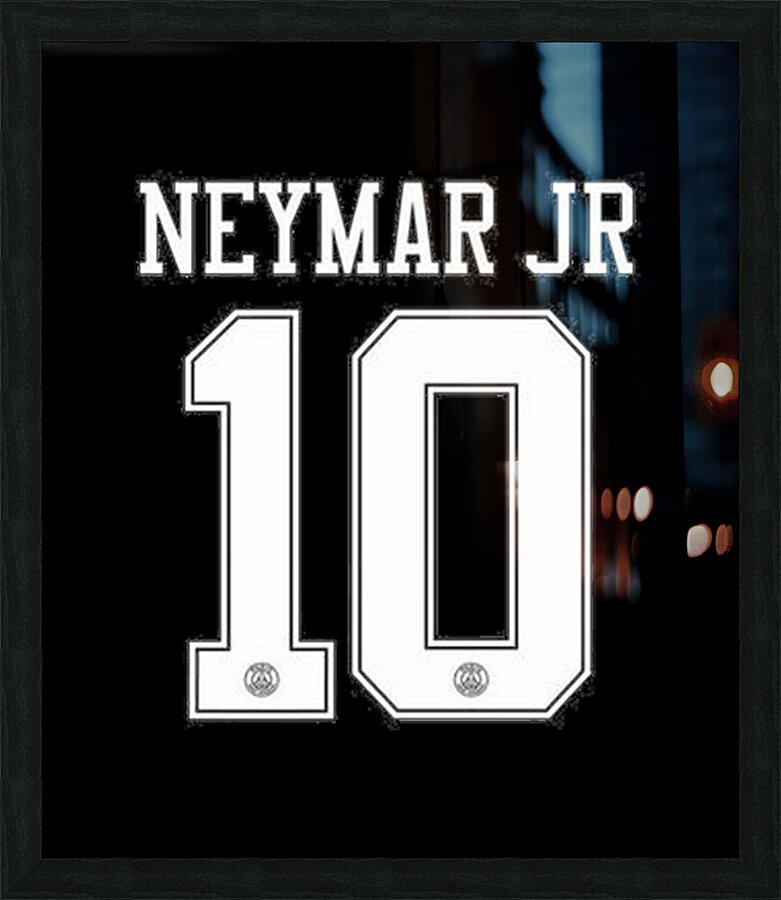 Neymar 36 Picture Frame print