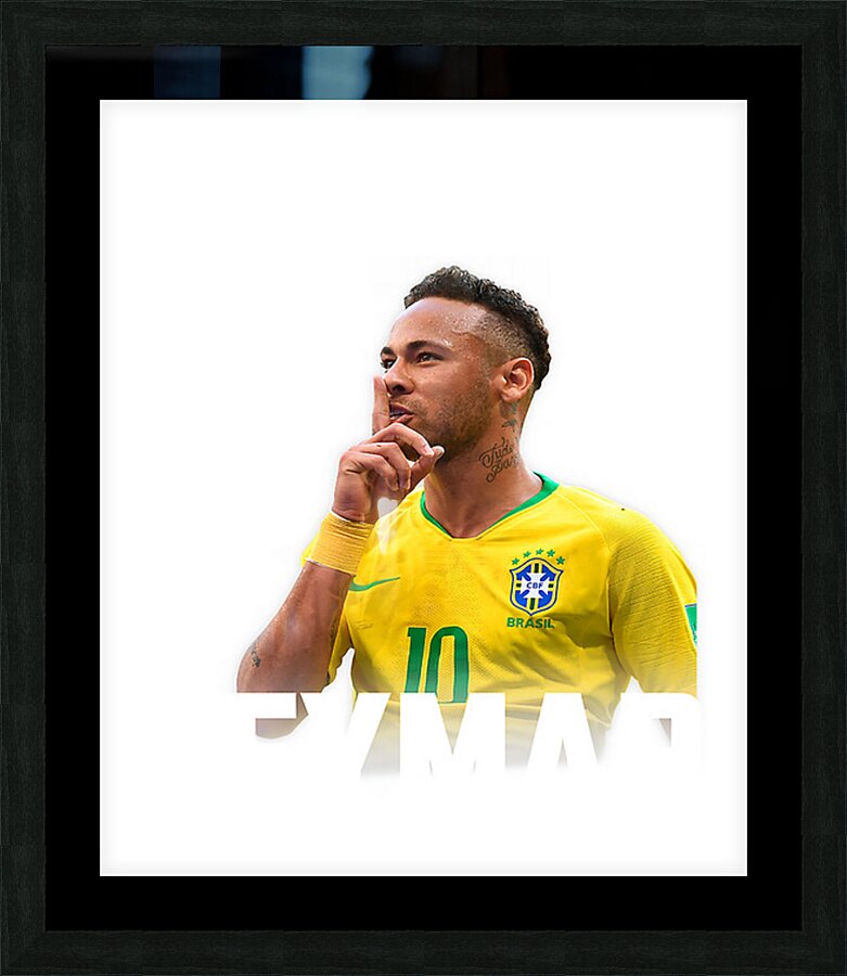 Neymar 38 Picture Frame print