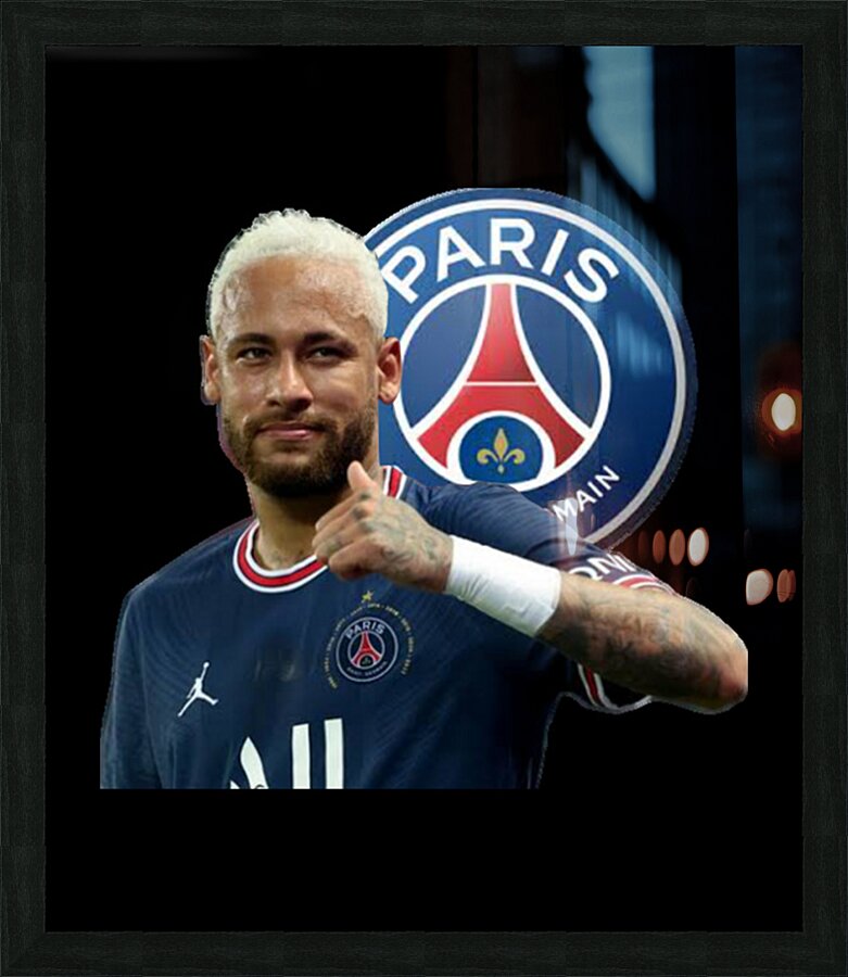 Neymar 42 Picture Frame print