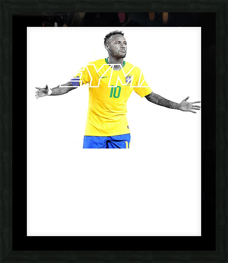 Neymar 46 Picture Frame print