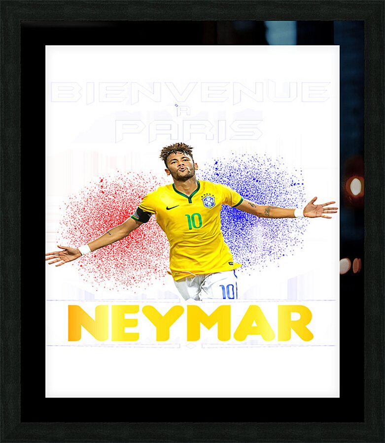 Neymar 49 Picture Frame print