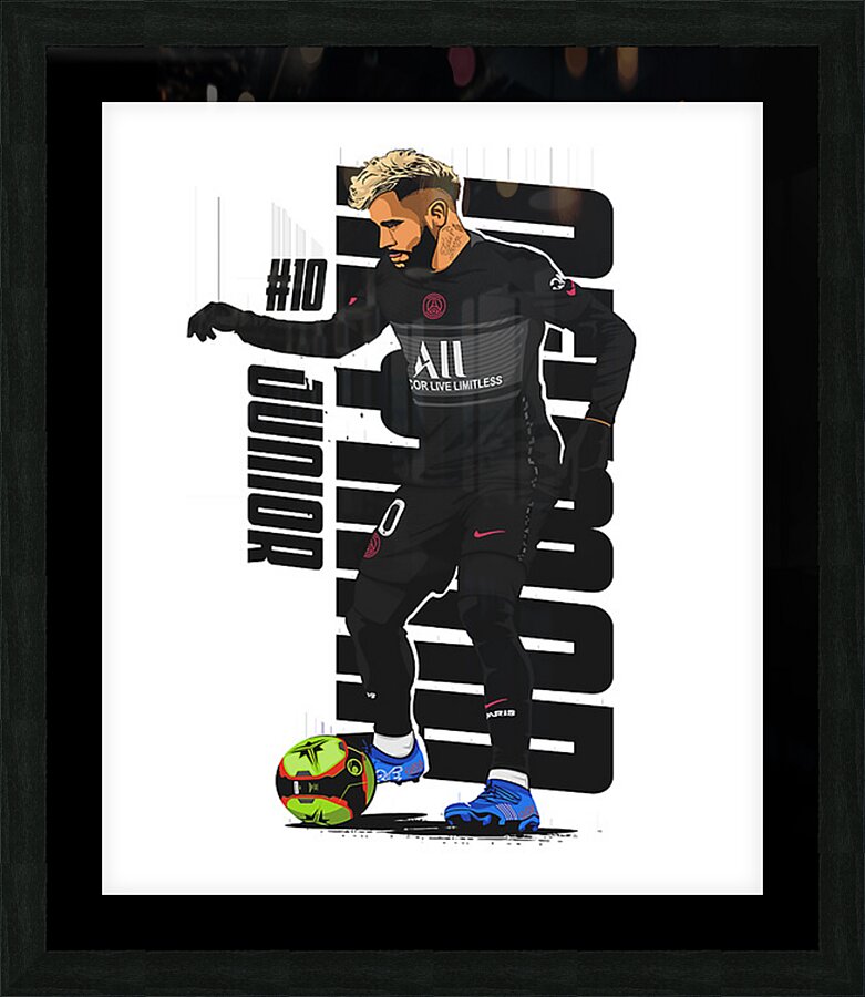 Neymar 54 Picture Frame print