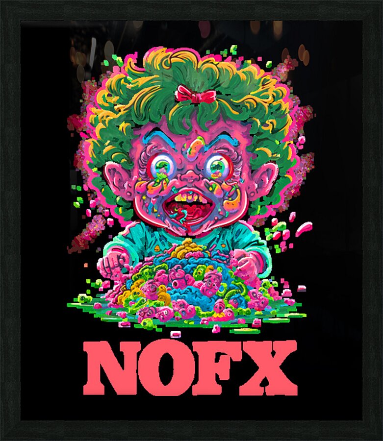 NOFX 1 Picture Frame print