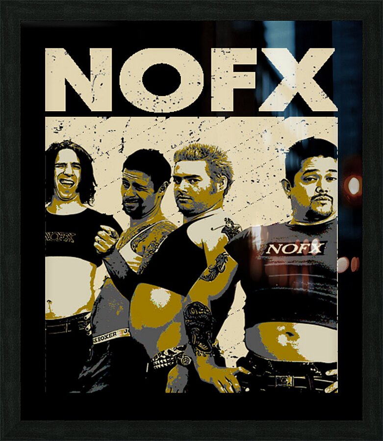 NOFX 2 Picture Frame print