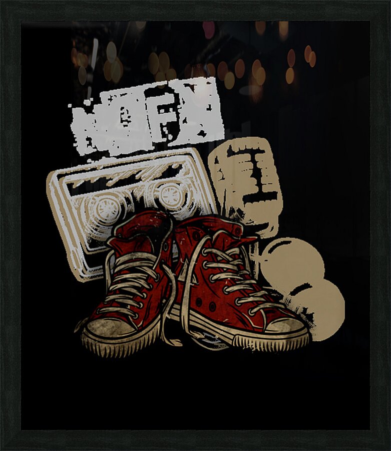 NOFX 3 Picture Frame print